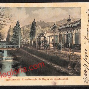 ah8537 - CARTOLINA D'EPOCA - Pistoia Provincia - Montecatini