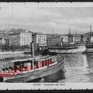ag5601 - CARTOLINA D'EPOCA - La Spezia Città - Panorama dal mare
