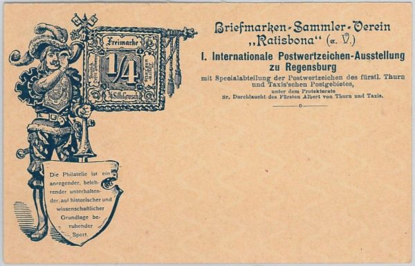 56783 - GERMANY Bayern  - POSTAL HISTORY -  STATIONERY CARD - Music