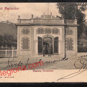 ah8542 - CARTOLINA D'EPOCA - Pistoia Provincia - Montecatini