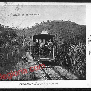 ah8544 - CARTOLINA D'EPOCA - Pistoia Provincia - Montecatini