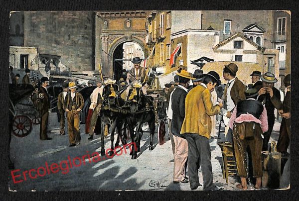ah3549 - CARTOLINA D'EPOCA - Napoli Città
