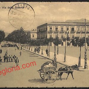 ah4940 - CARTOLINA D'EPOCA - Palermo Città - Via della Libertà
