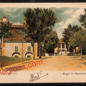 ah8546 - CARTOLINA D'EPOCA - Pistoia Provincia - Montecatini
