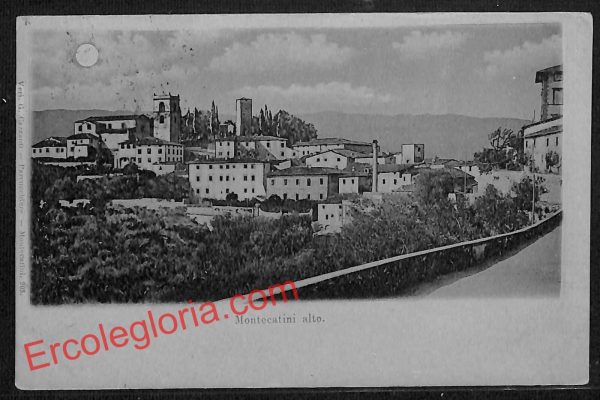 ah8550 - CARTOLINA D'EPOCA - Pistoia Provincia - Montecatini