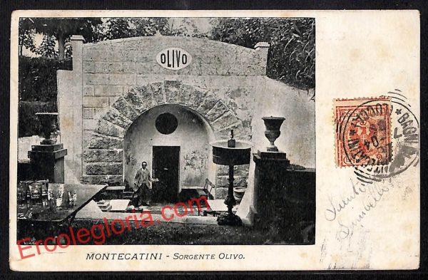 ah8551 - CARTOLINA D'EPOCA - Pistoia Provincia - Montecatini