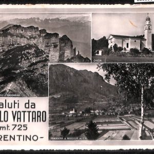 ab5998 - CARTOLINA  D'EPOCA - Trento Provincia : VIGOLO VATTARO