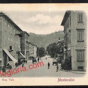 ah8552 - CARTOLINA D'EPOCA - Pistoia Provincia - Montecatini