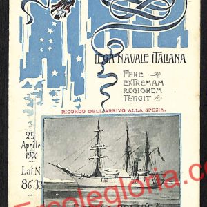 ag5605 - CARTOLINA D'EPOCA - La Spezia Città - Lega Navale Italiana