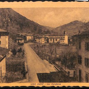 ab6001 - CARTOLINA  D'EPOCA - Trento Provincia : VIGO DARE