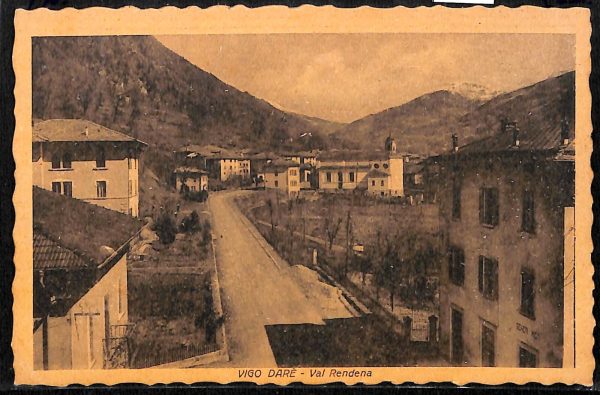 ab6001 - CARTOLINA  D'EPOCA - Trento Provincia : VIGO DARE