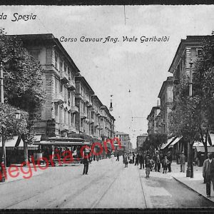 ag5607 - CARTOLINA D'EPOCA - La Spezia Città - Corso Cavour