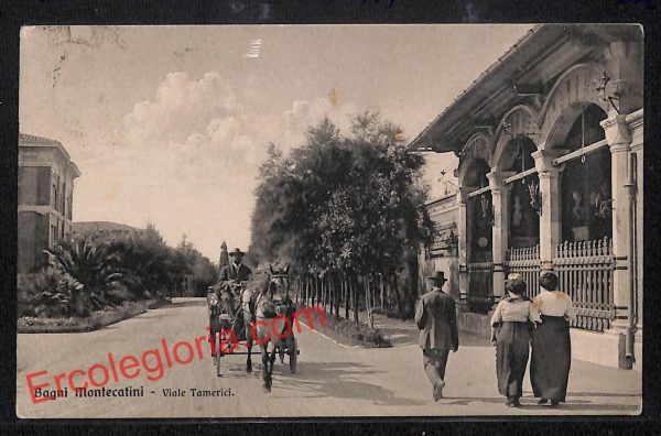 ah8557 - CARTOLINA D'EPOCA - Pistoia Provincia - Montecatini