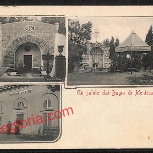 ah8559 - CARTOLINA D'EPOCA - Pistoia Provincia - Montecatini