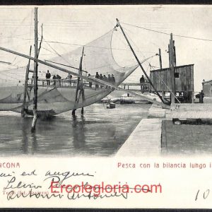 ad9703 - CARTOLINA  D'EPOCA - Ancona Città - Il Porto