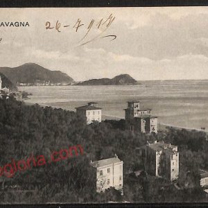 ag1258 - CARTOLINA D'EPOCA - Genova Provincia - Cavi di Lavagna