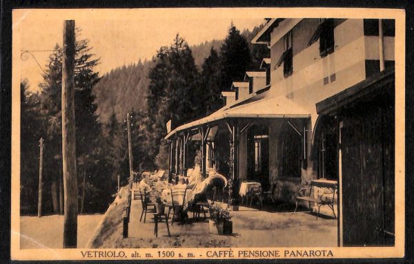 ab6009 - CARTOLINA  D'EPOCA - Trento Provincia : VETRIOLO 1934