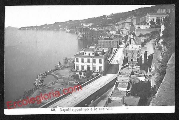ah3555 - CARTOLINA D'EPOCA - Napoli Città - Posillipo