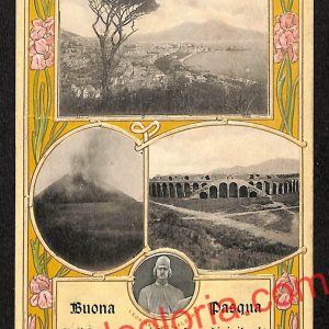 ah3556 - CARTOLINA D'EPOCA - Napoli Città - Leon Battista Alberti