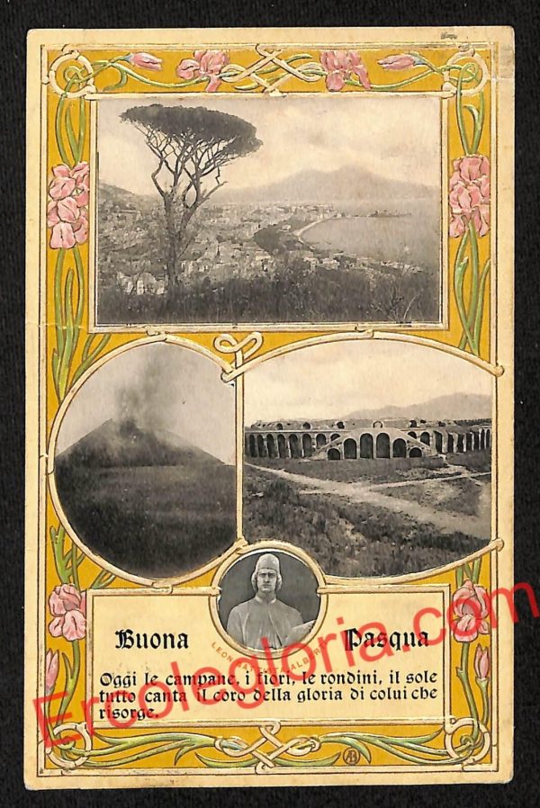 ah3556 - CARTOLINA D'EPOCA - Napoli Città - Leon Battista Alberti
