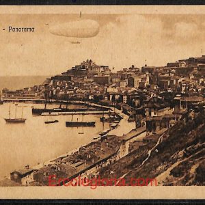 ad9704 - CARTOLINA  D'EPOCA - Ancona Città - Panorama  1921