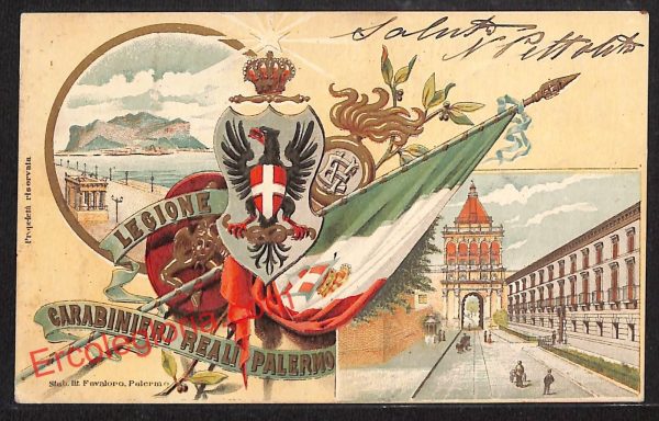 ah4948 - CARTOLINA D'EPOCA - Palermo Città