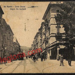 ag5611 - CARTOLINA D'EPOCA - La Spezia Città - Corso Cavour