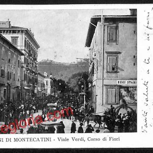 ah8562 - CARTOLINA D'EPOCA - Pistoia Provincia - Montecatini