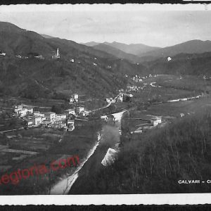 ag1261 - CARTOLINA D'EPOCA - Genova Provincia - Calvari  1941