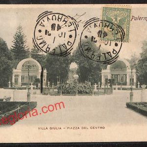 ah4951 - CARTOLINA D'EPOCA - Palermo Città - Villa Giulia