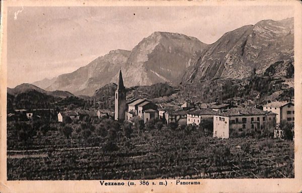 ab6015 - CARTOLINA  D'EPOCA - Trento Provincia : VEZZANO
