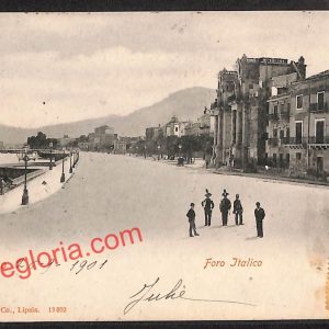 ah4952 - CARTOLINA D'EPOCA - Palermo Città - Foro Italico
