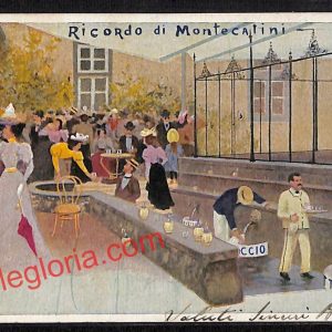 ah8563 - CARTOLINA D'EPOCA - Pistoia Provincia - Montecatini