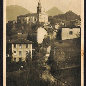 ae1685 - CARTOLINA  D'EPOCA - Bergamo  Provincia - Sant' Omobono Terme