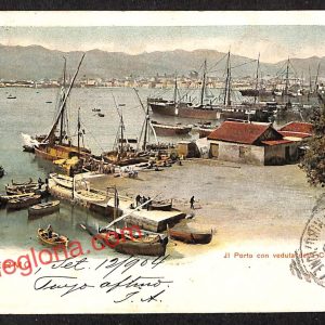ah4956 - CARTOLINA D'EPOCA - Palermo Città - Il Porto