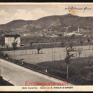 ae1689 - CARTOLINA  D'EPOCA - Bergamo  Provincia - San Paolo d'Argon