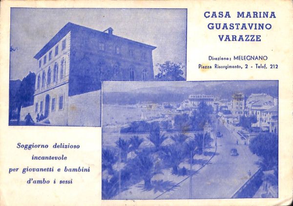 ab7793 -  CARTOLINA  D'EPOCA - Savona Provincia - VARAZZE  1950