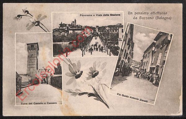 ae2651 - CARTOLINA  D'EPOCA - Bologna Provincia - Bazzano