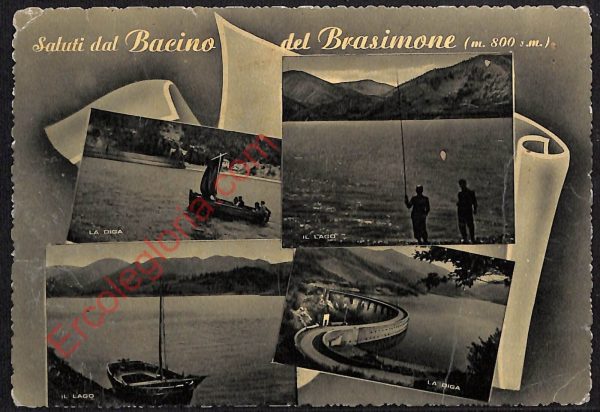 ae2652 - CARTOLINA  D'EPOCA - Bologna Provincia - Lago del Brasimone