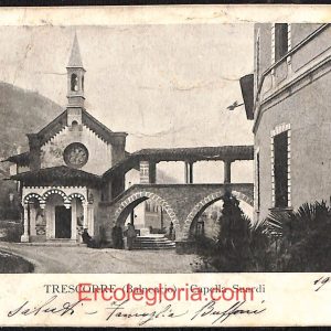 ae1698 - CARTOLINA  D'EPOCA - Bergamo  Provincia - Trescore Balneario 1902