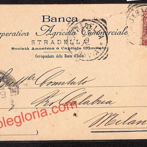 ah6209 - STORIA POSTALE - Pavia Provincia - Stradella