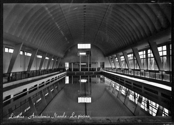 ac7422 - CARTOLINA D'EPOCA - Livorno Città - Accademia  Navale