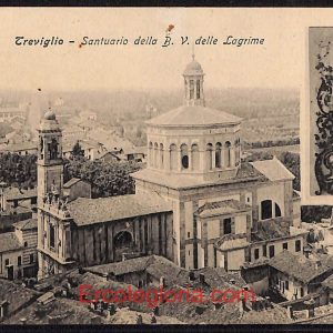 ae1701 - CARTOLINA  D'EPOCA - Bergamo  Provincia - Treviglio
