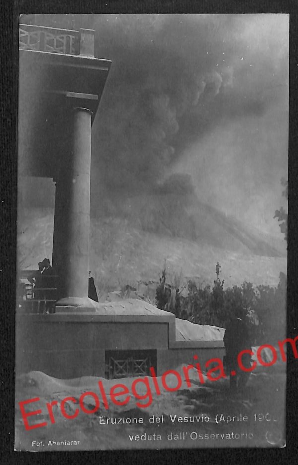ah3567 - CARTOLINA D'EPOCA - Napoli Città - Eruzione del  Vesuvio