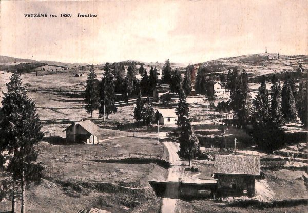 ab6023 - CARTOLINA  D'EPOCA - Trento Provincia : VEZZENE