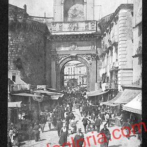 ah3568 - CARTOLINA D'EPOCA - Napoli Città - Porta Capuana