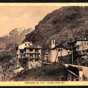 ab6026 - CARTOLINA  D'EPOCA - Trento Provincia : VORAGNO