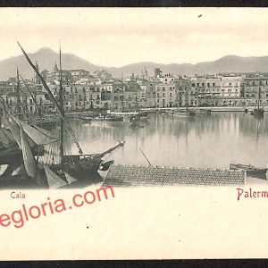 ah4959 - CARTOLINA D'EPOCA - Palermo Città - La Cala