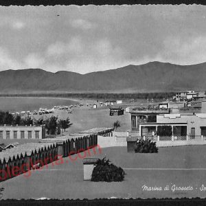 ag2305 - CARTOLINA D'EPOCA - Grosseto Provincia - Marina di Grosseto   1953