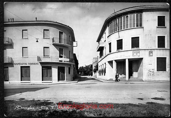 ae1707 - CARTOLINA  D'EPOCA - Bergamo  Provincia - Treviglio  1956
